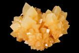 Orange Calcite Crystal Cluster - Fluorescent! #146685-1